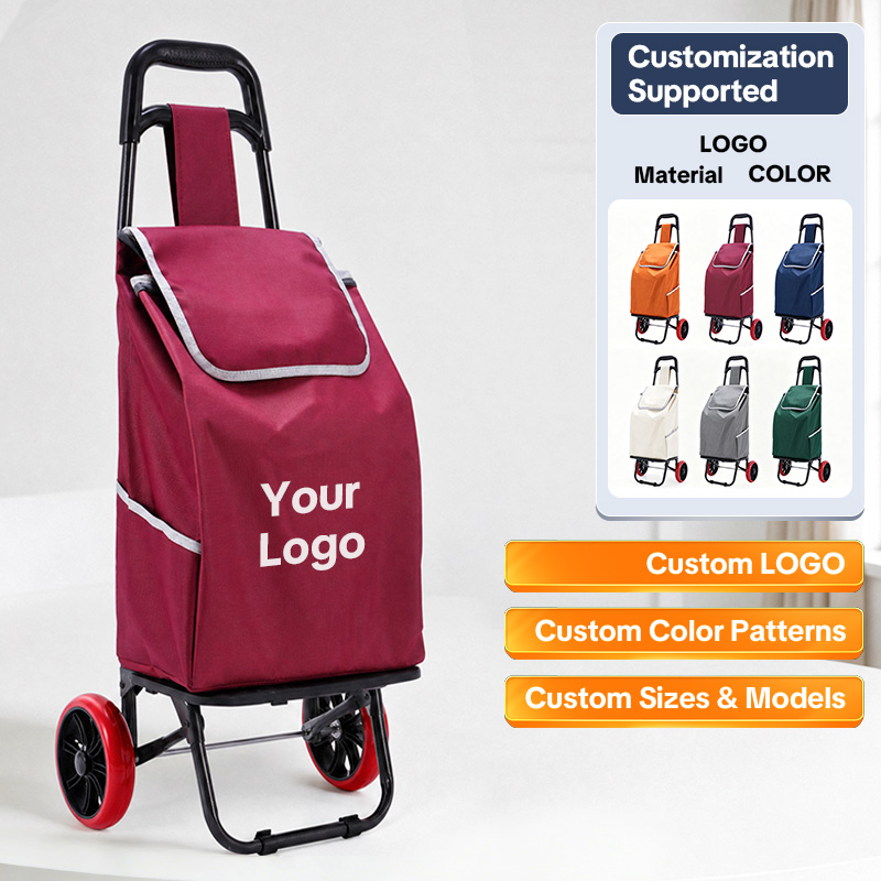 Small Shopping Carts | Strong Bird Folding Utility Cart for Daily Errands