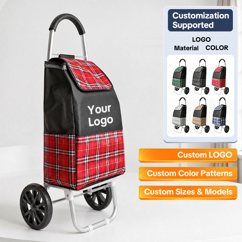 shopping carts with wheels | Strong Bird Stainless steel arc-shaped model