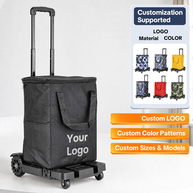 Folding Flatbed Cart – Heavy Duty Hand Truck Utility Trolley