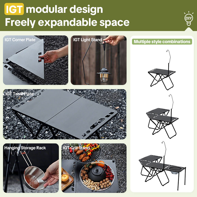 Foldable Outdoor Tactical Camping Table