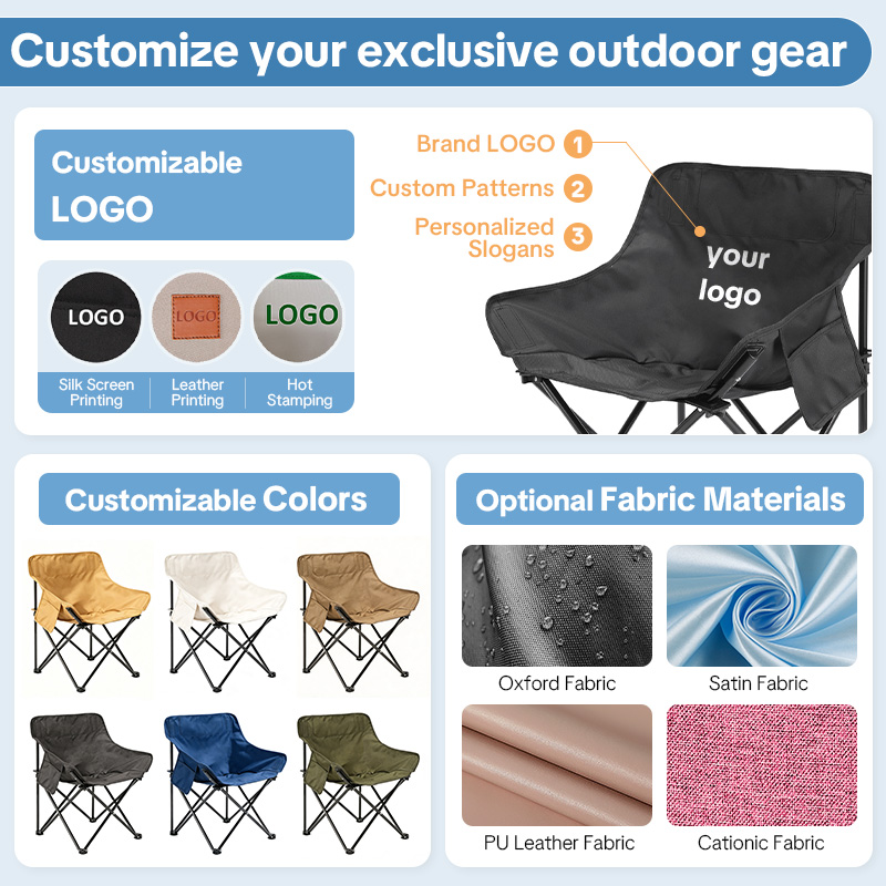 U-Shaped Moon Camping Chair Wholesale for US B2B Buyers