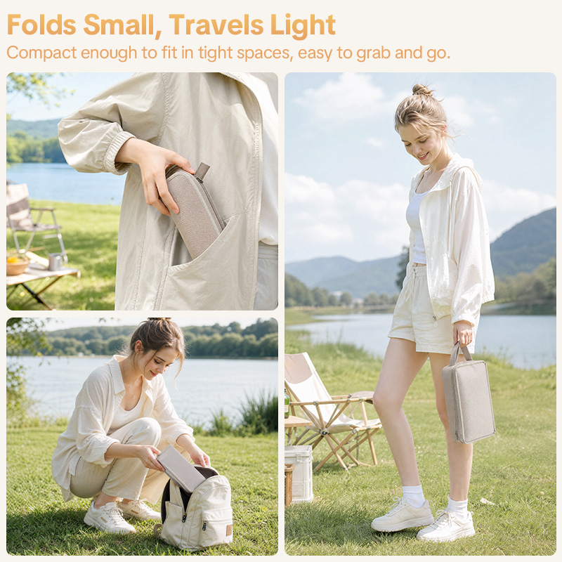 Portable Folding Camping Stool with Carry Bag STRONG BIRD