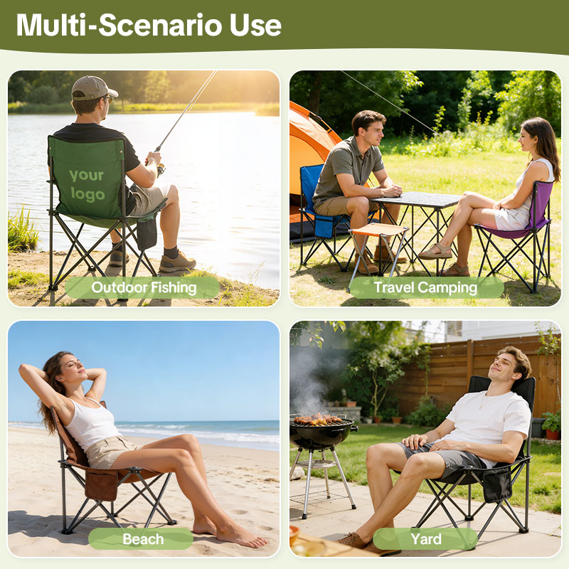 Lightweight Folding Beach Chair Custom Outdoor Chair-strongbird
