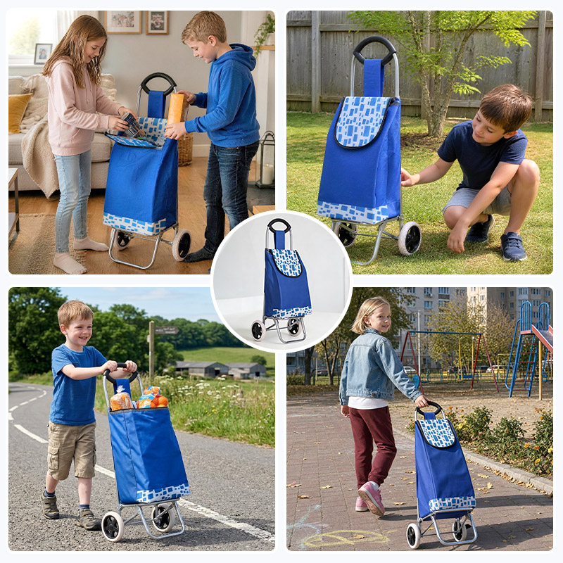 Children's grocery cart|Strong Bird portable shopping cart