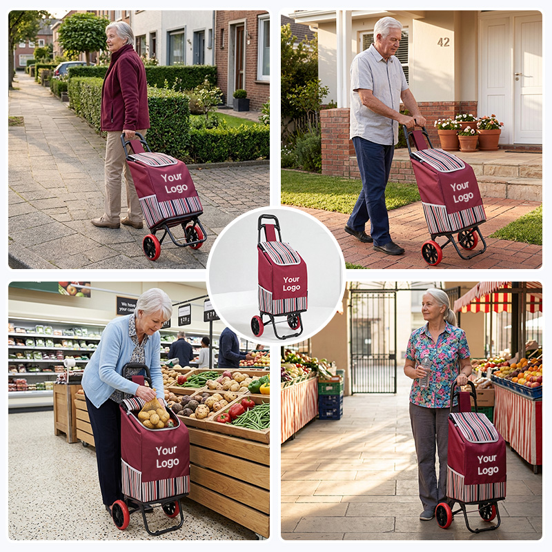 Granny cart|Strong Bird Shopping Cart for Elderly & Daily Errands