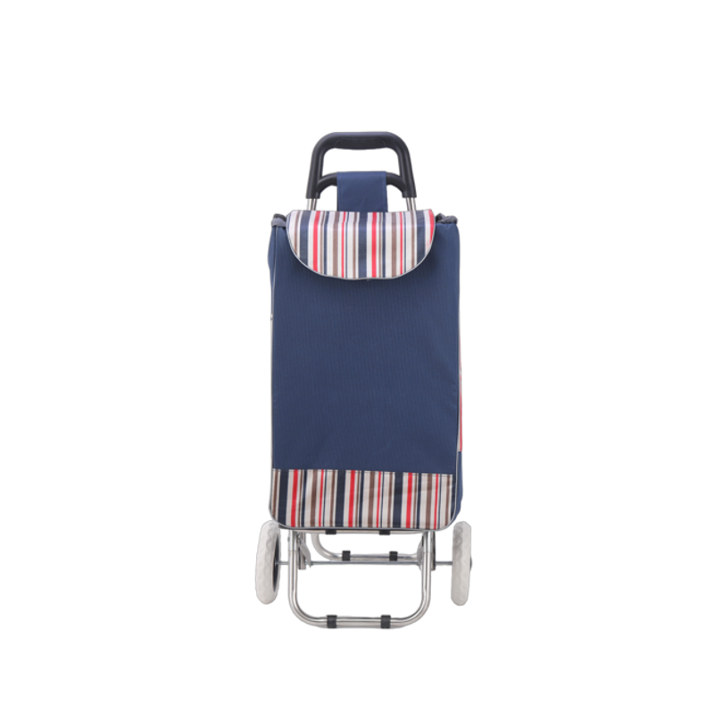 Folding Utility Cart with Built‑in Seat – Rest & Carry