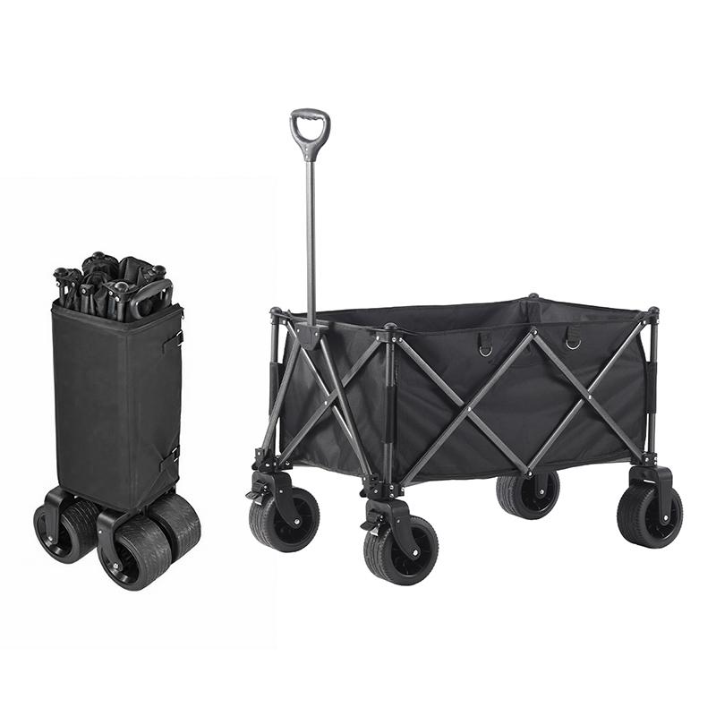 Grocery Shopping Wagon Foldable Utility Wagon Outdoor Cart