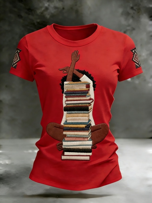 Black History Month Printed Top