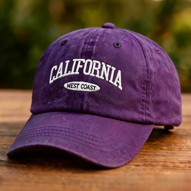 CALIFORNIA WEST COAST-Vintage Washed Baseball Cap