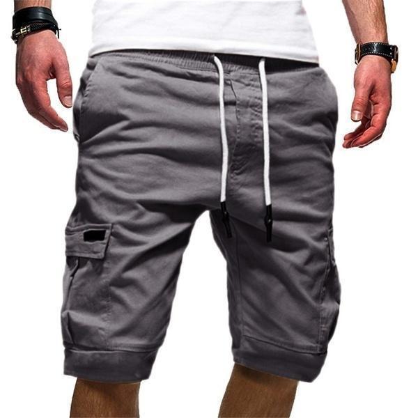 Summer Men's Fashion Beach Loose Cargo Shorts