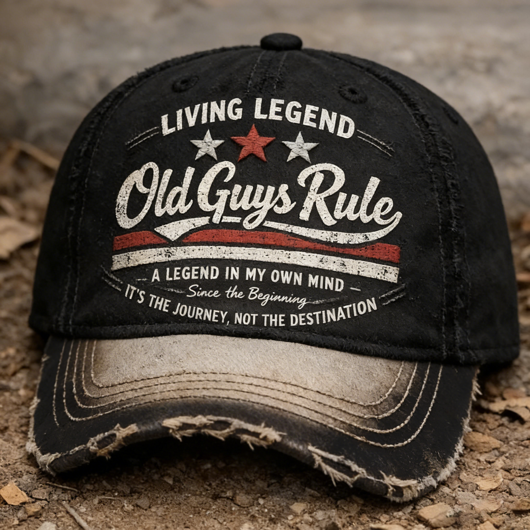 🏆Flash Sale 50% OFF - ⭐Living Legend – Old Guys Rule Vintage Hat 🧢