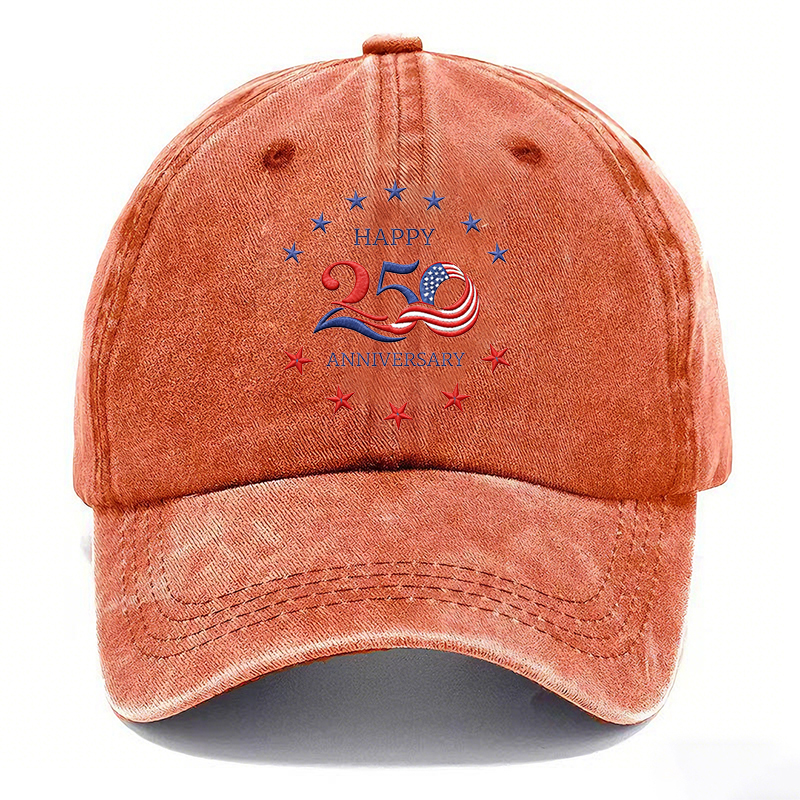 🇺🇸 Happy 250th Anniversary Vintage Washed Cap