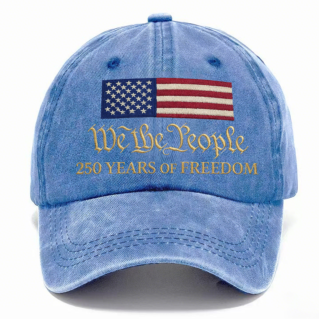 🇺🇸 We The People – 250 Years of Freedom Vintage Cap