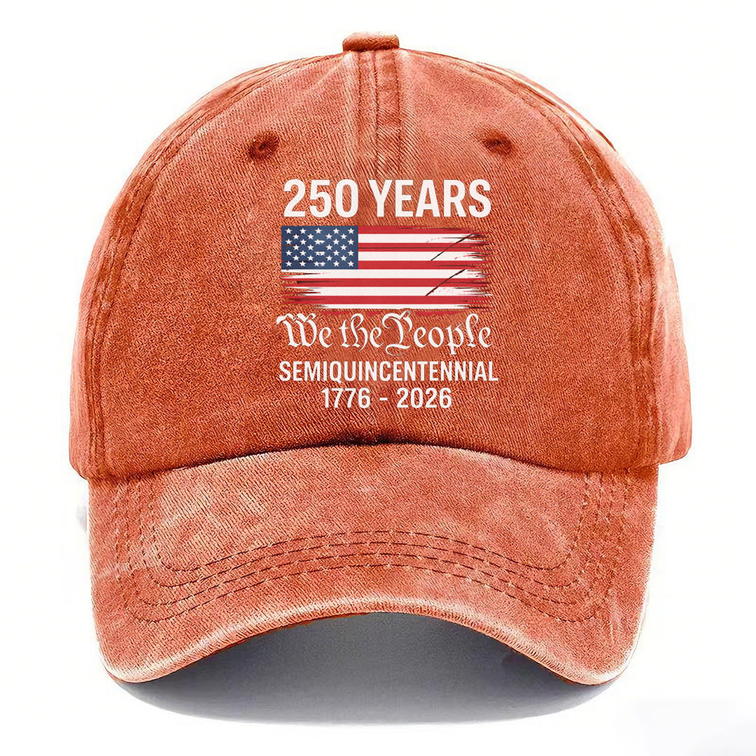 🇺🇸 250 Years "We The People" Vintage Cap