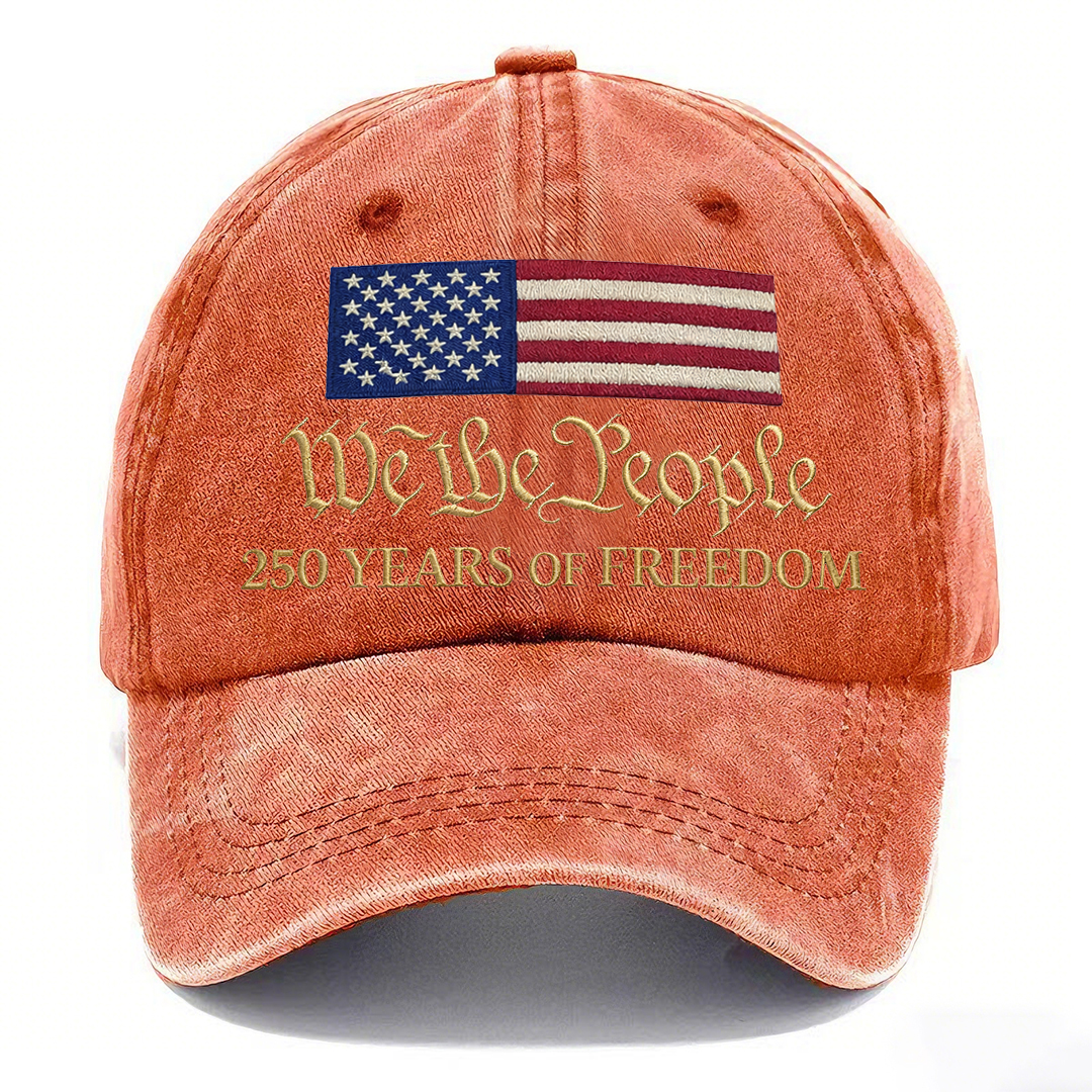 🇺🇸 We The People – 250 Years of Freedom Vintage Cap