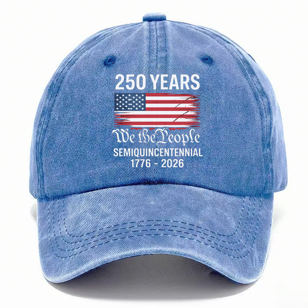 🇺🇸 250 Years "We The People" Vintage Cap