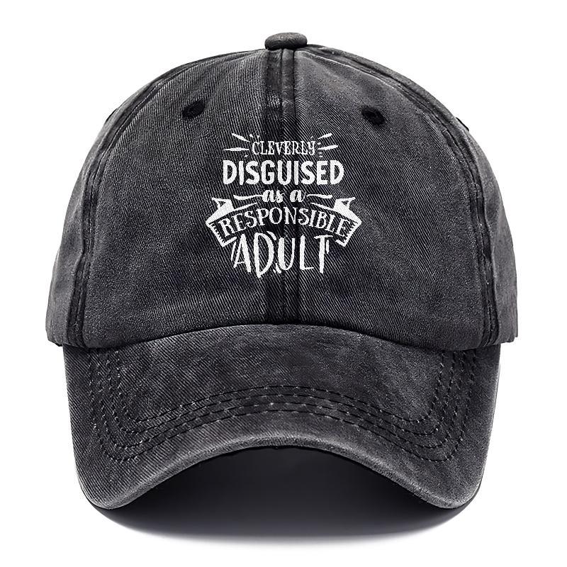 Cleverly Disguised Adult: The Playfully Witty Hat for Responsible Shopify Shoppers