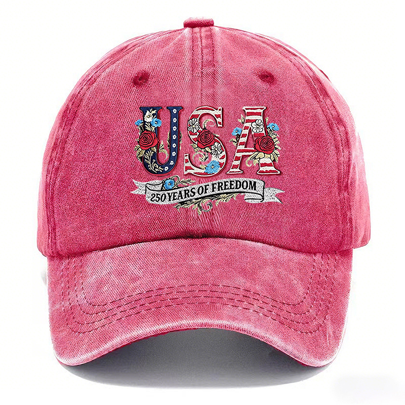 🇺🇸 USA 250 Years of Freedom Vintage Cap