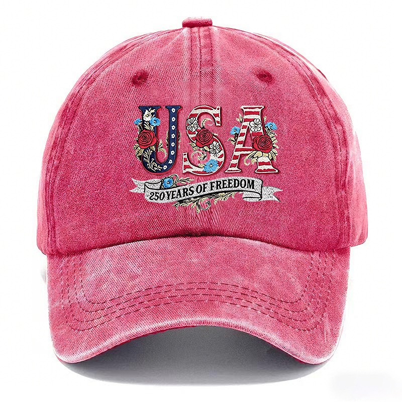 🇺🇸 USA 250 Years of Freedom Vintage Cap
