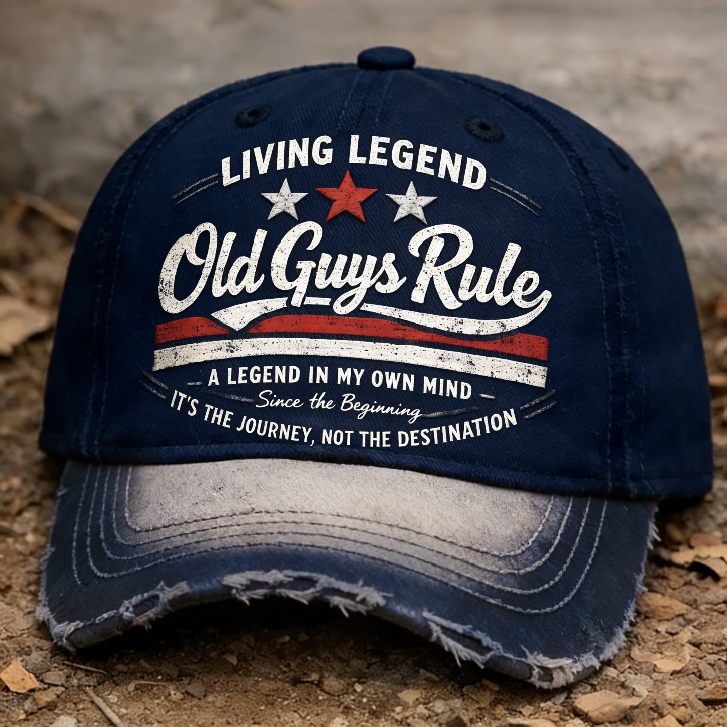 🏆Flash Sale 50% OFF - ⭐Living Legend – Old Guys Rule Vintage Hat 🧢