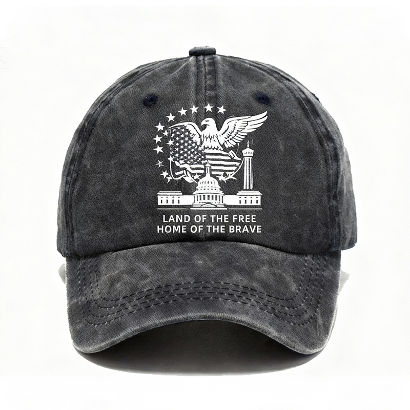 LAND OF THE FREE, HOME OF THE BRAVEClassic Cap