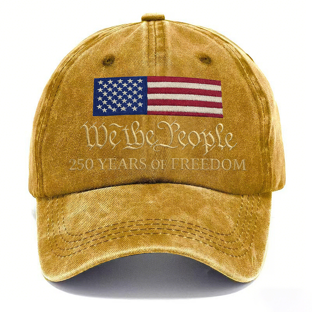 🇺🇸 We The People – 250 Years of Freedom Vintage Cap
