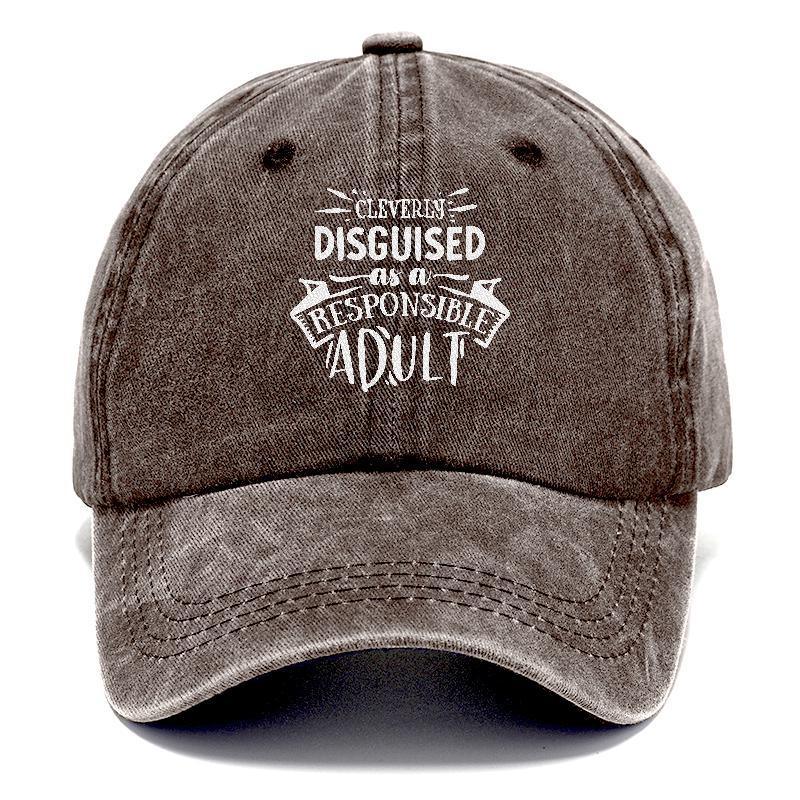 Cleverly Disguised Adult: The Playfully Witty Hat for Responsible Shopify Shoppers