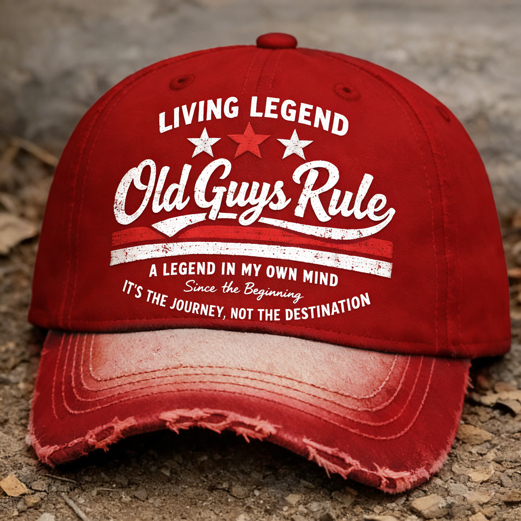 🏆Flash Sale 50% OFF - ⭐Living Legend – Old Guys Rule Vintage Hat 🧢