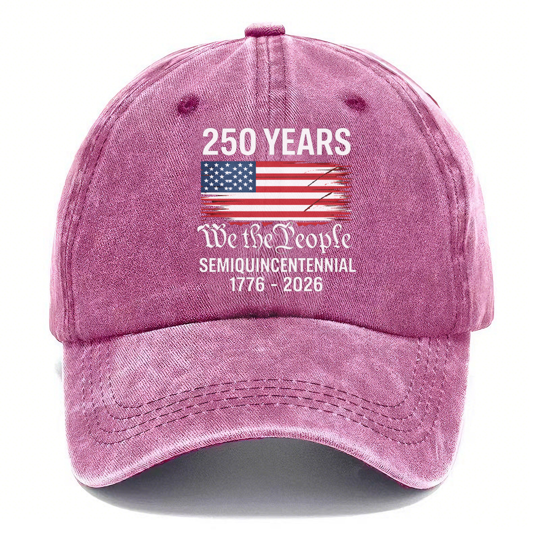 🇺🇸 250 Years "We The People" Vintage Cap