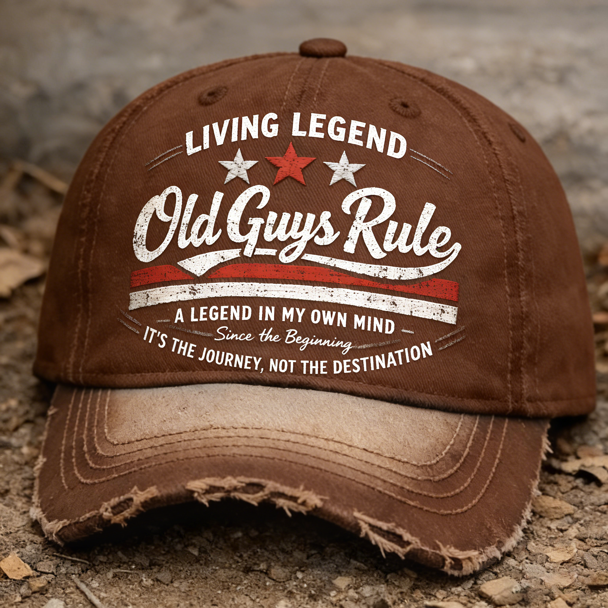 🏆Flash Sale 50% OFF - ⭐Living Legend – Old Guys Rule Vintage Hat 🧢