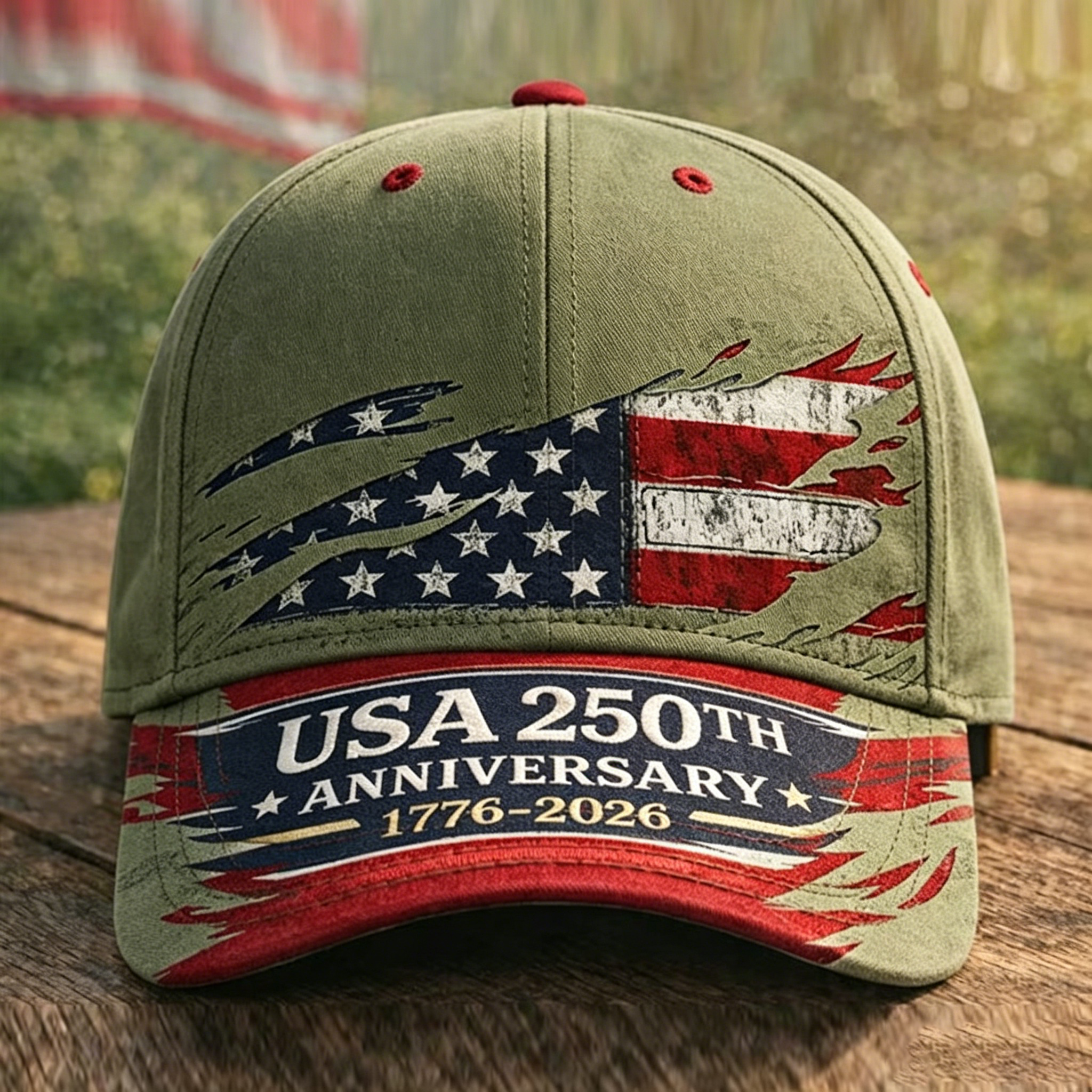 🔥LAST DAY 49% OFF-USA 250th Anniversary Patriotic Baseball Cap