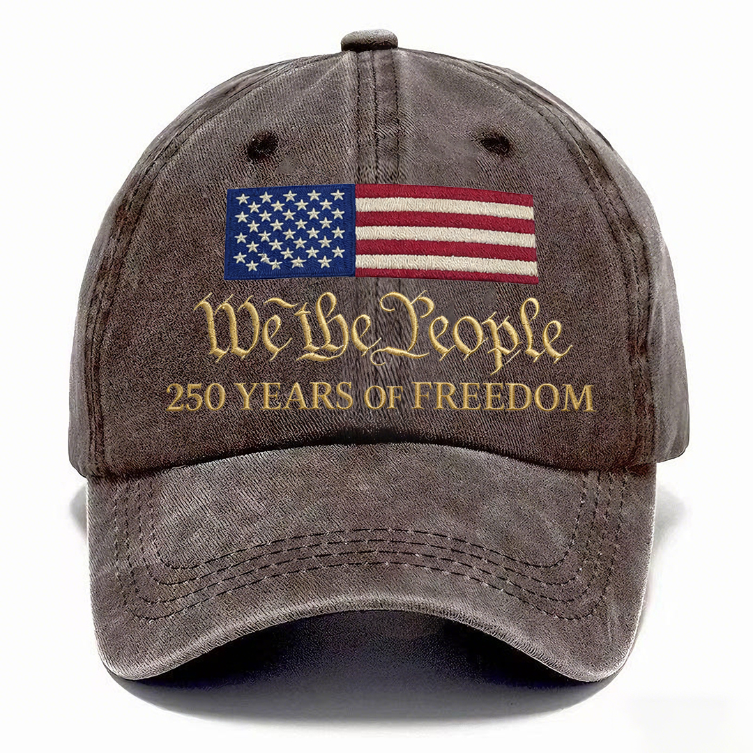 🇺🇸 We The People – 250 Years of Freedom Vintage Cap