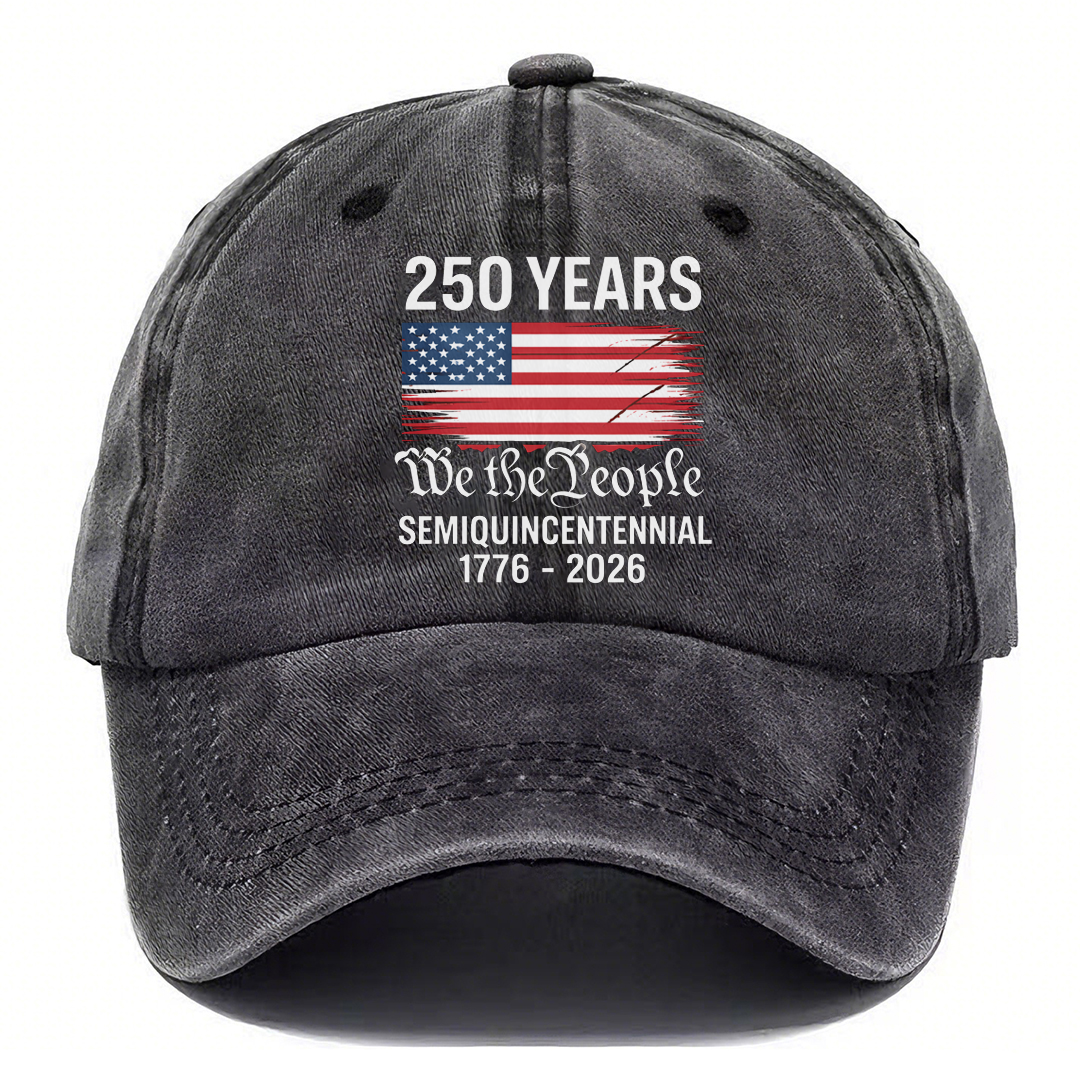 🇺🇸 250 Years "We The People" Vintage Cap
