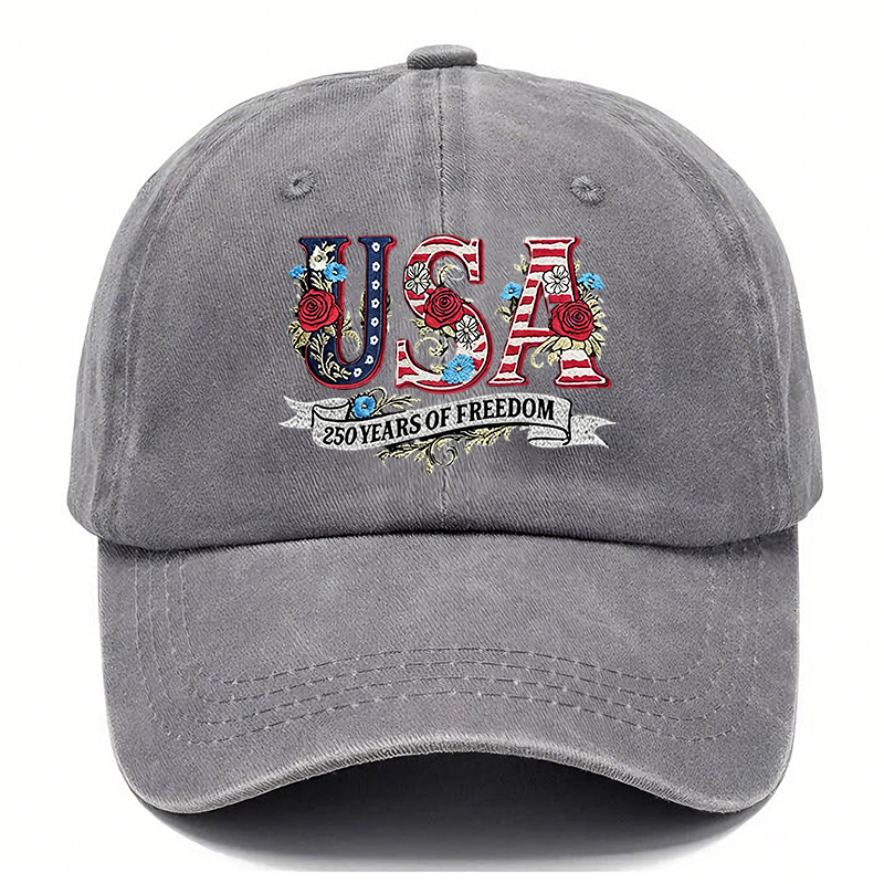 🇺🇸 USA 250 Years of Freedom Vintage Cap