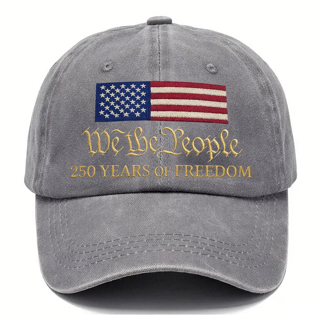 🇺🇸 We The People – 250 Years of Freedom Vintage Cap