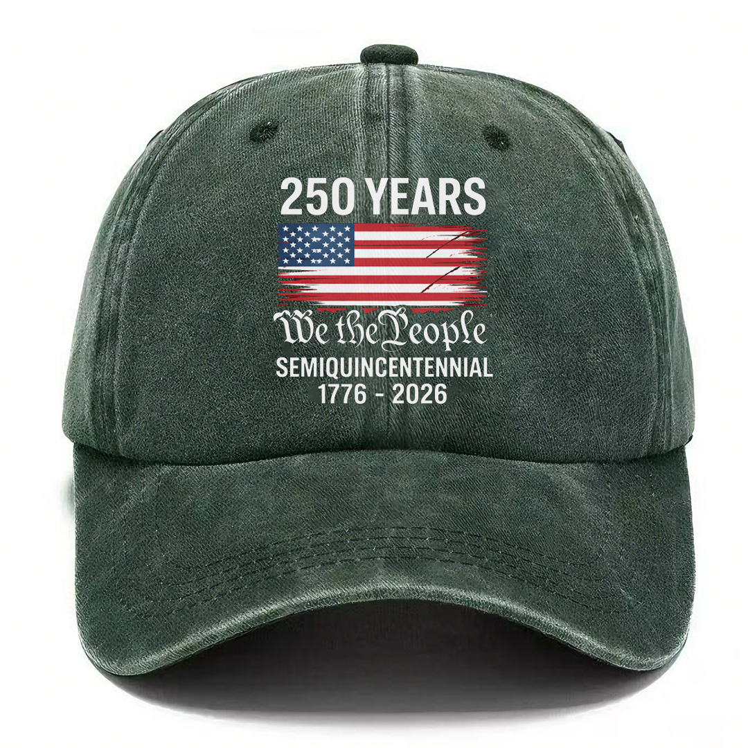 🇺🇸 250 Years "We The People" Vintage Cap
