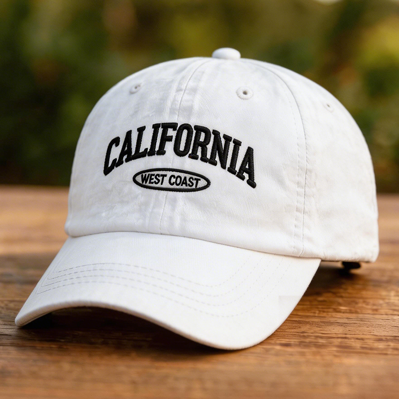 CALIFORNIA WEST COAST-Vintage Washed Baseball Cap