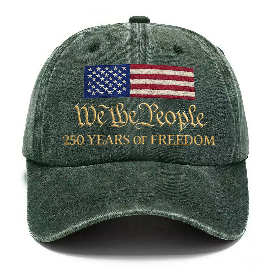 🇺🇸 We The People – 250 Years of Freedom Vintage Cap