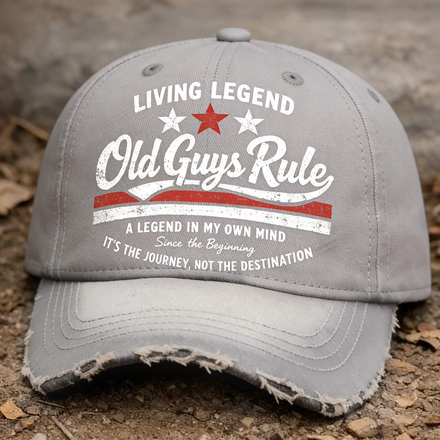 🏆Flash Sale 50% OFF - ⭐Living Legend – Old Guys Rule Vintage Hat 🧢