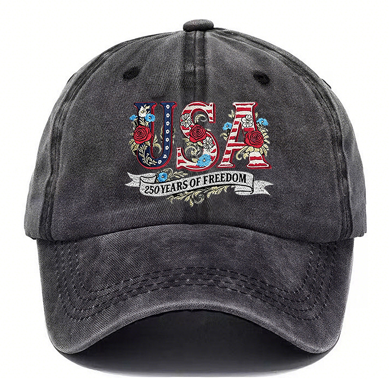 🇺🇸 USA 250 Years of Freedom Vintage Cap