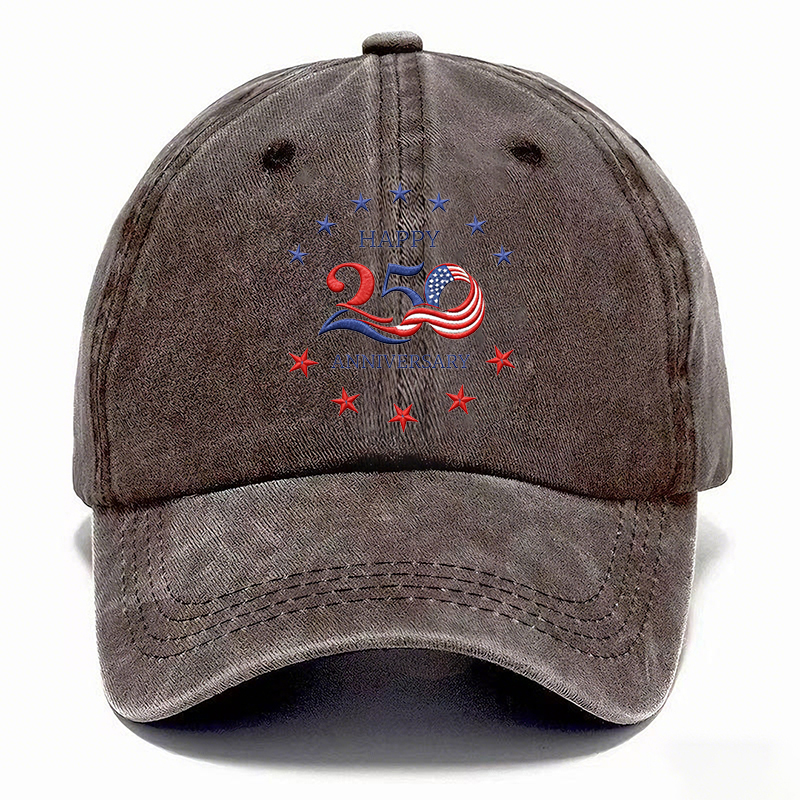 🇺🇸 Happy 250th Anniversary Vintage Washed Cap