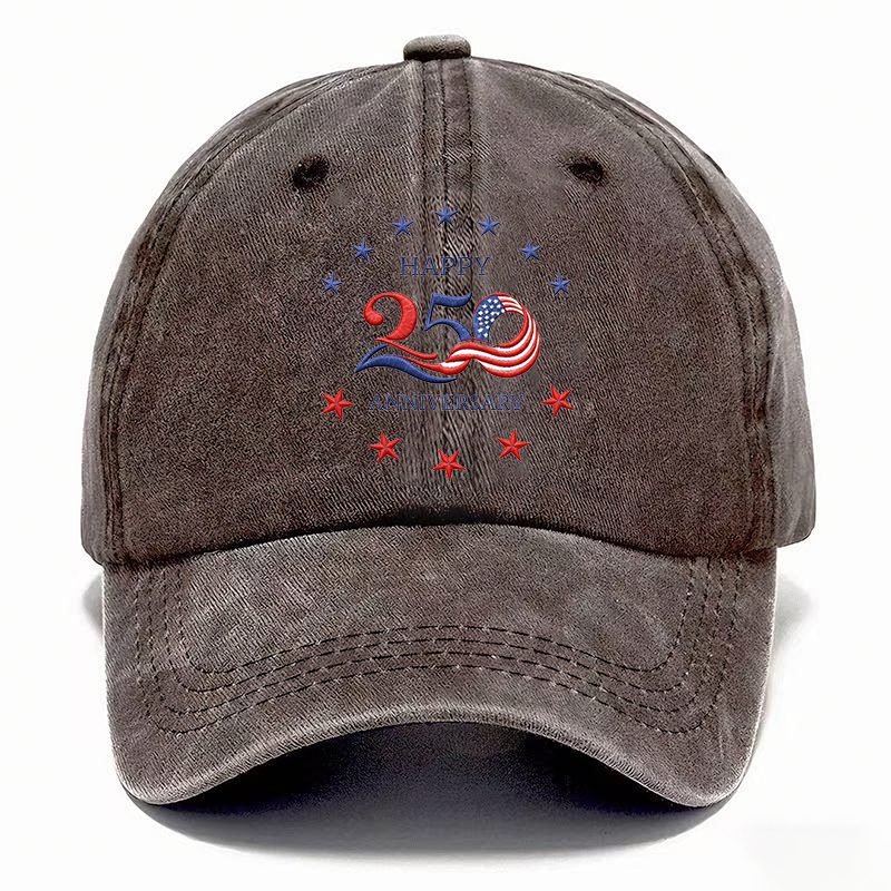 🇺🇸 Happy 250th Anniversary Vintage Washed Cap