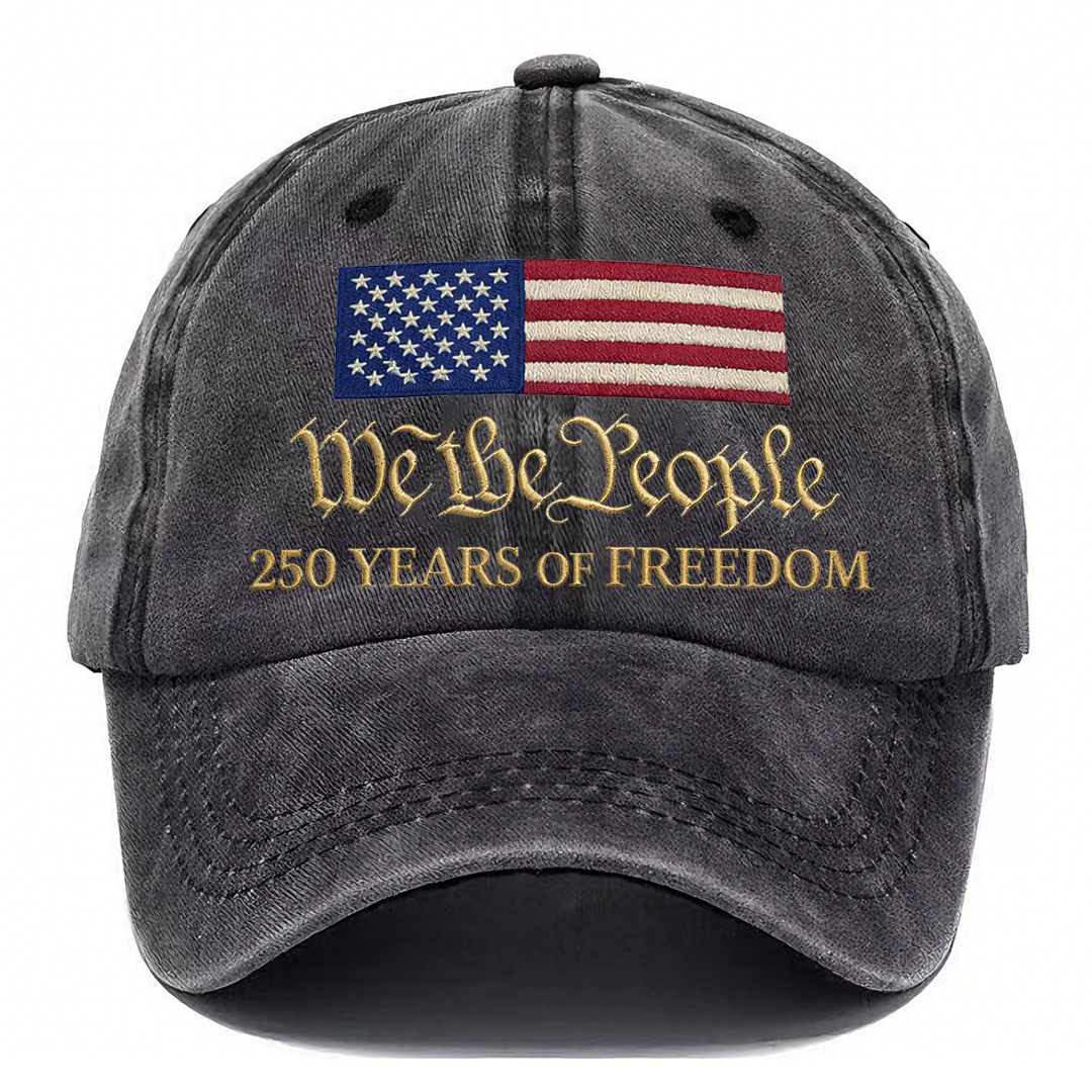 🇺🇸 We The People – 250 Years of Freedom Vintage Cap