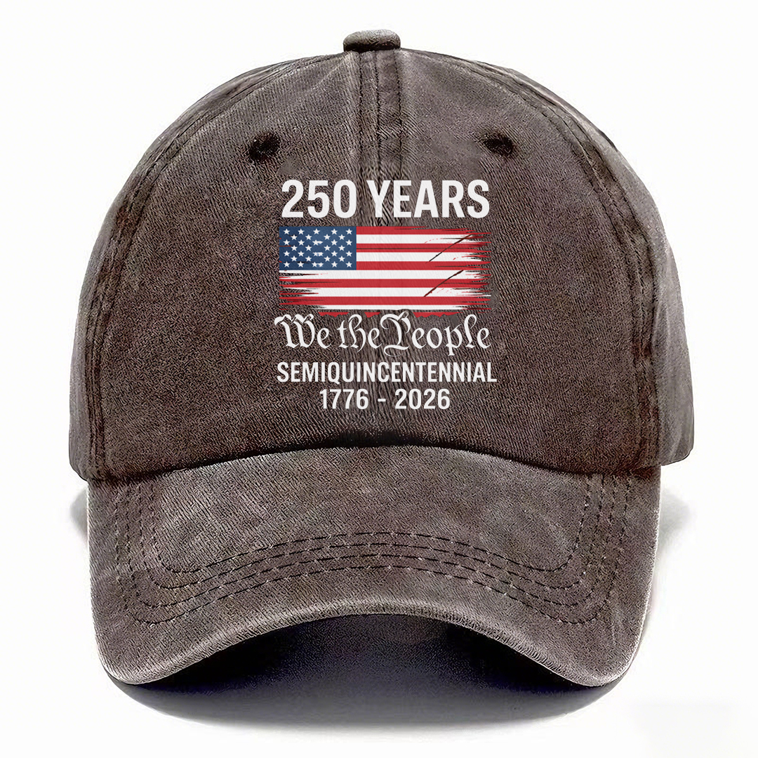 🇺🇸 250 Years "We The People" Vintage Cap