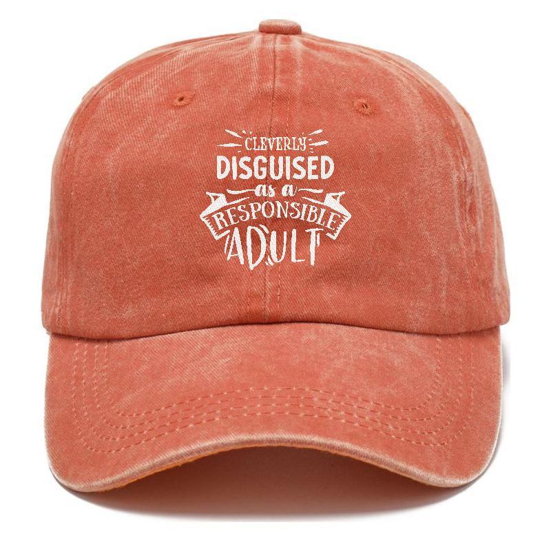 Cleverly Disguised Adult: The Playfully Witty Hat for Responsible Shopify Shoppers