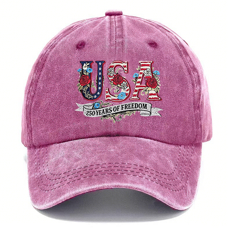 🇺🇸 USA 250 Years of Freedom Vintage Cap