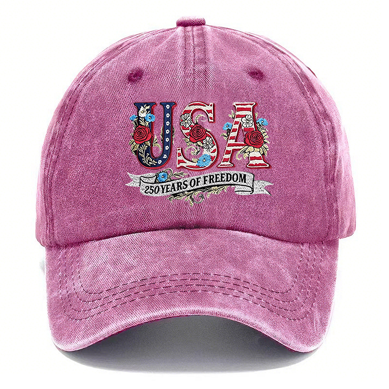 🇺🇸 USA 250 Years of Freedom Vintage Cap