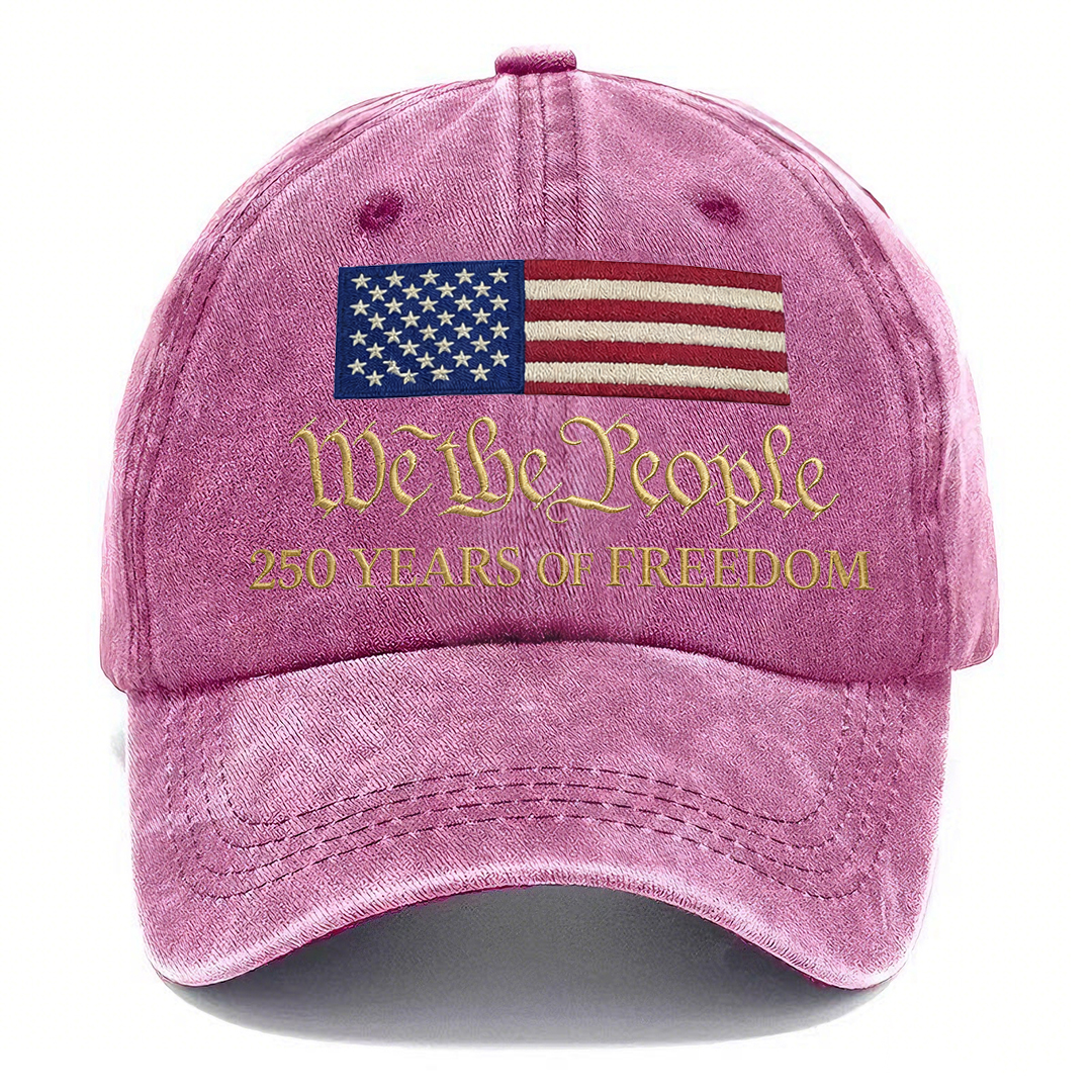 🇺🇸 We The People – 250 Years of Freedom Vintage Cap