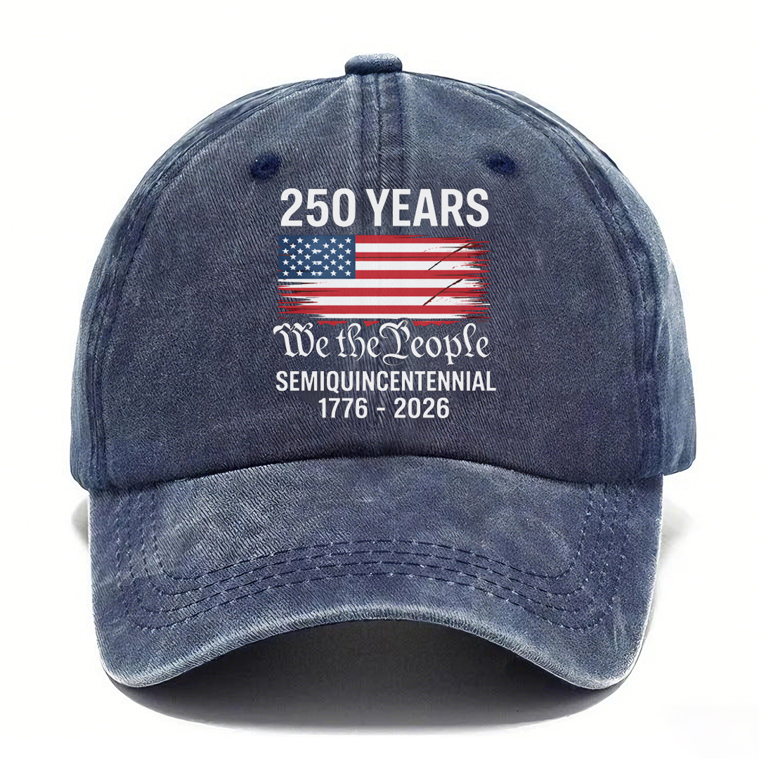 🇺🇸 250 Years "We The People" Vintage Cap