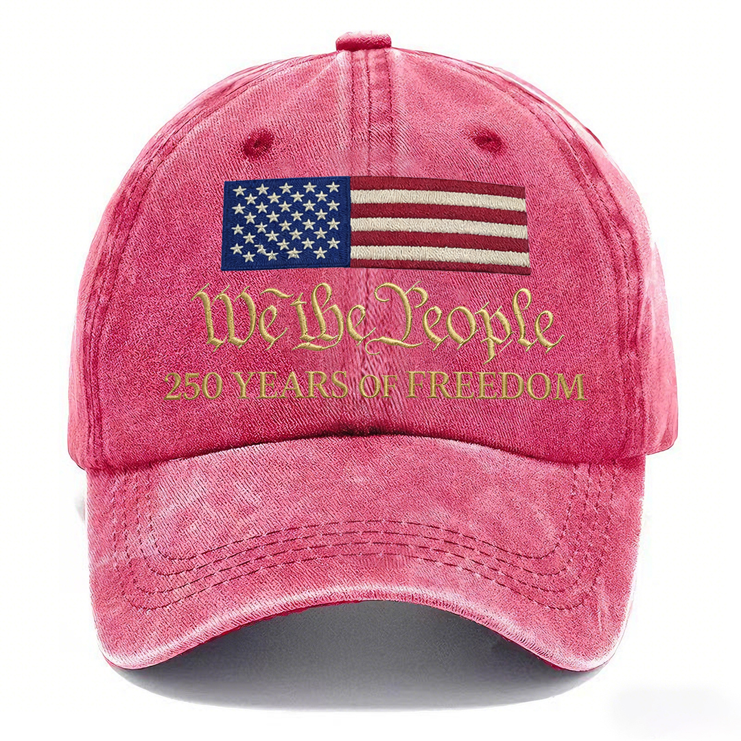 🇺🇸 We The People – 250 Years of Freedom Vintage Cap